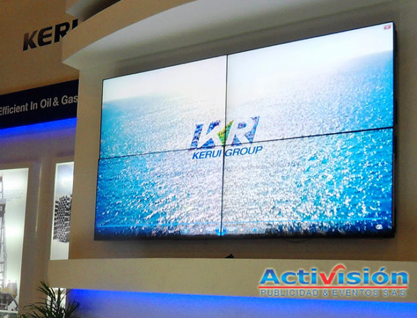 alquiler de video wall bogota